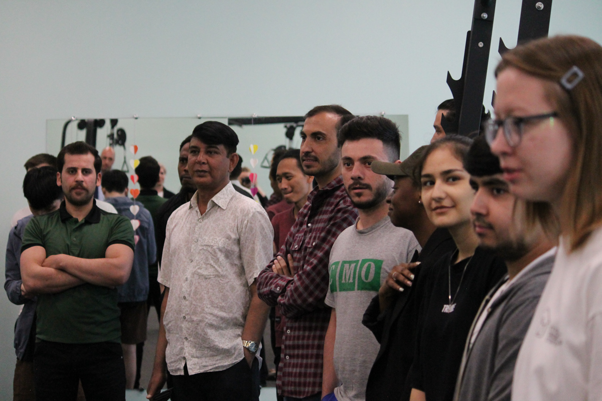 В所有体育爱好者都获得了免费训练和改善健康的绝佳机会。