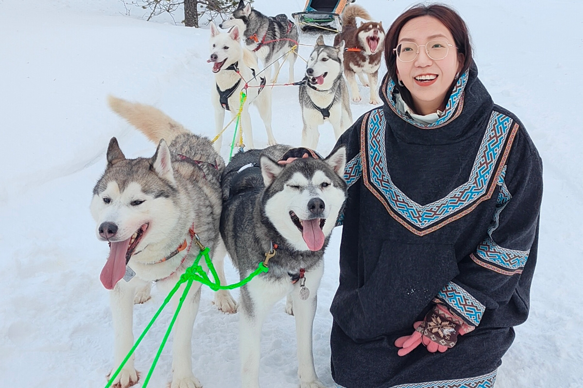 董藝群在摩爾曼斯克