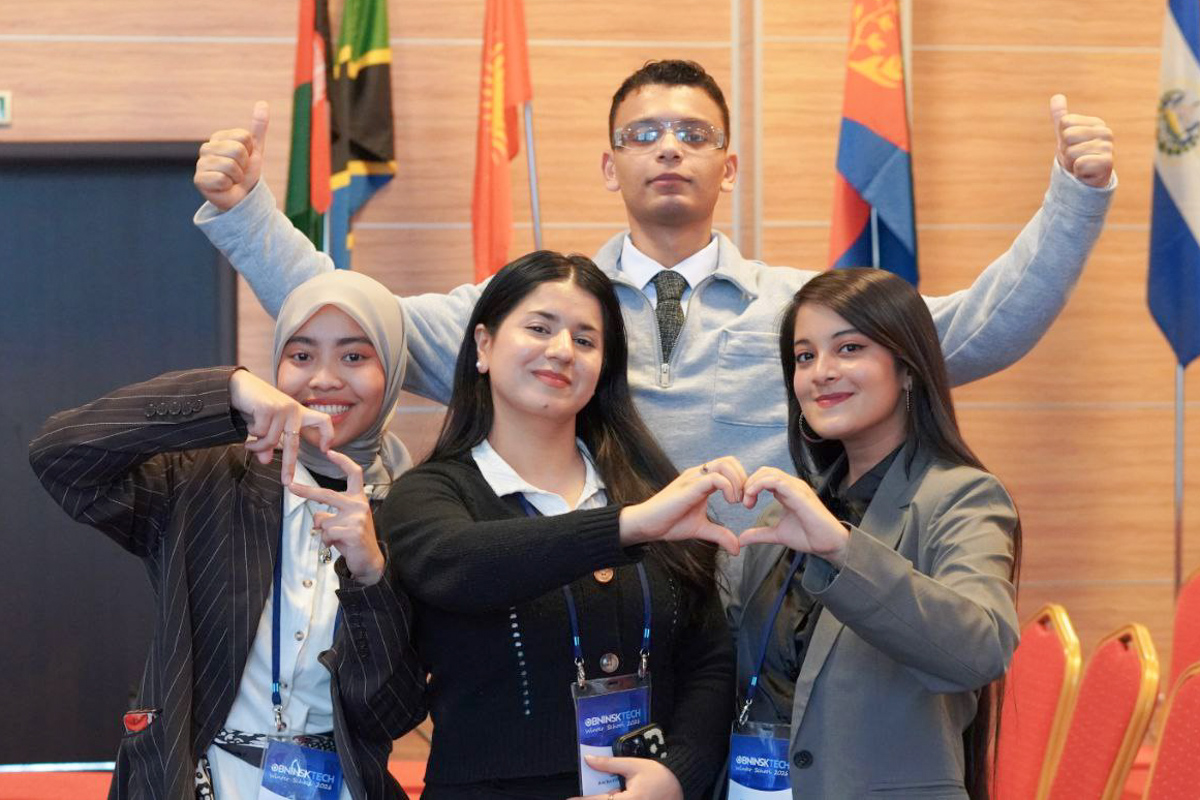 第三届Obninsk Tech Winter School国际冬季学校的参与者