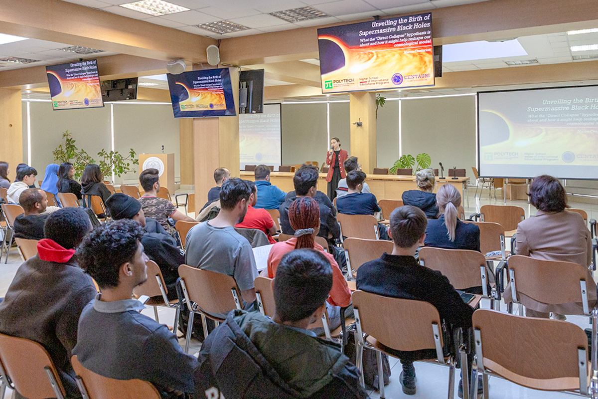 马尔科·安东尼奥·森图里翁的讲座把最复杂的物理概念变成了一次令人着迷的思想之旅